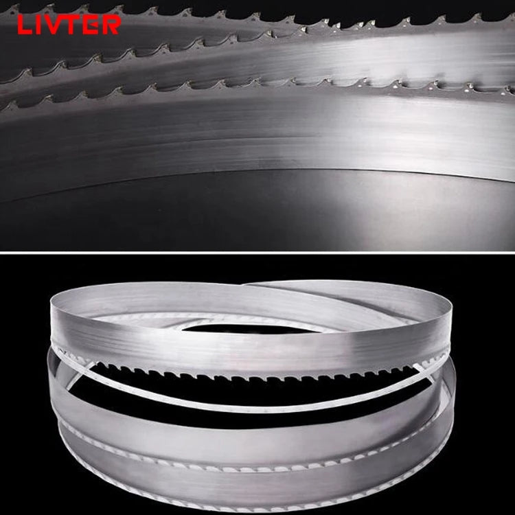 LIVTER  Woodworking Tungsten Steel Carbide Wood Band Saw Blade for Woodworking Machine  Cutting Hardwood