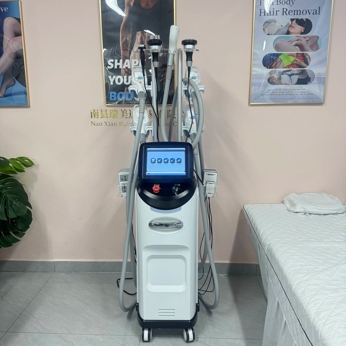 360° Cooling Sculpting Body Slimming For Effective Weight Loss Fat Freezing Cellulite Removal With Vacuum Cavitation System