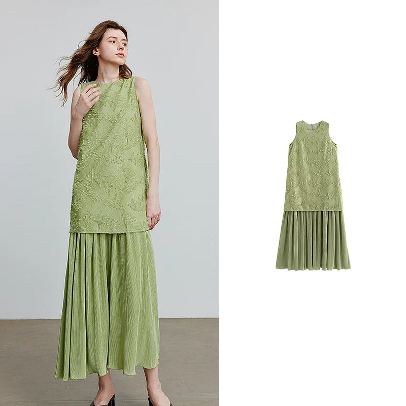 TOYOUTH Women Dress 2025 Summer New Elegant Dress 8529054