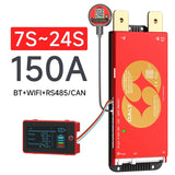Daly Smart BMS 4S 7S 8S 24S 16S 17S 4S 40A 60A 100A 150A 1A Active Balance BMS for lifepo4 with wifi 4.3 LCD Built-in bt Li-Ion