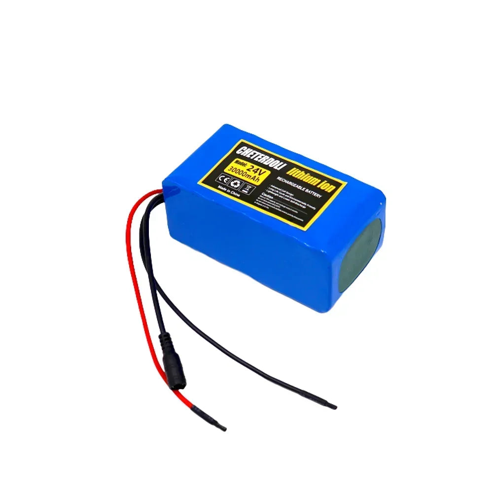 24V 7S3P 18650 Li-Ion Battery Pack Lithium Batteries for Electric Motor Bicycle Ebike Sccooter Toys Drill With 2A Charger