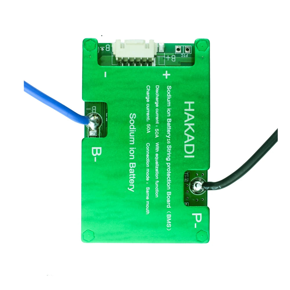HAKADI Sodium-ion BMS 4-16S 50A 100A 150A 200A Bluetooth BMS For DIY Na-ion Battery Pack For Solar System Boat RV