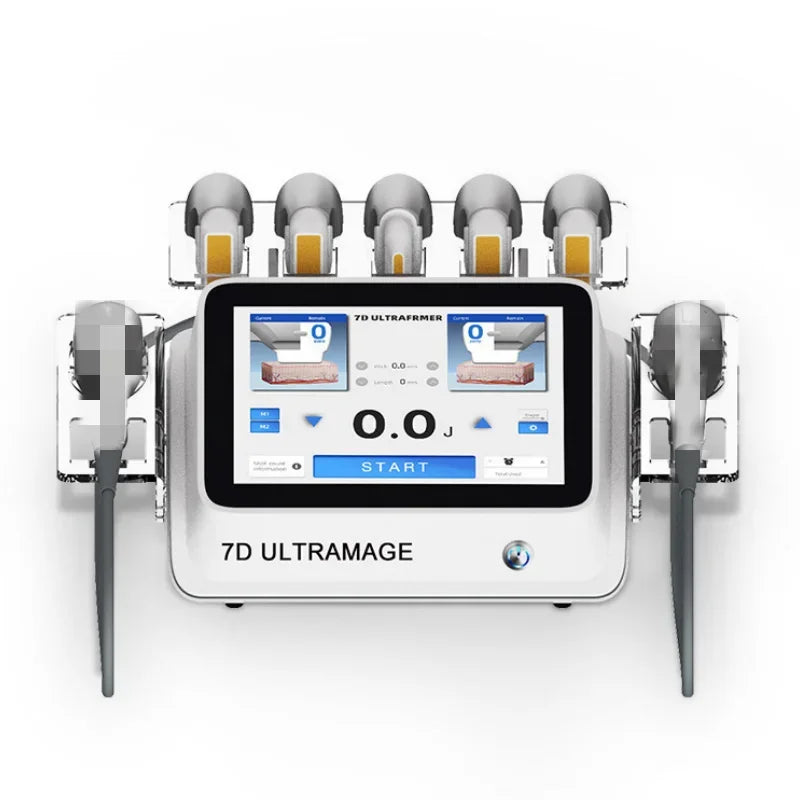 7D ABS Desktop Facial Lifting and Slimming Machine - Home Beauty Device for Wrinkle Removal Acne Treatment and Skin Care.