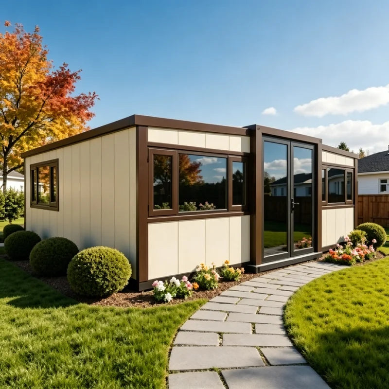 Expandable Prefab Container House Modern Design for Rental Business