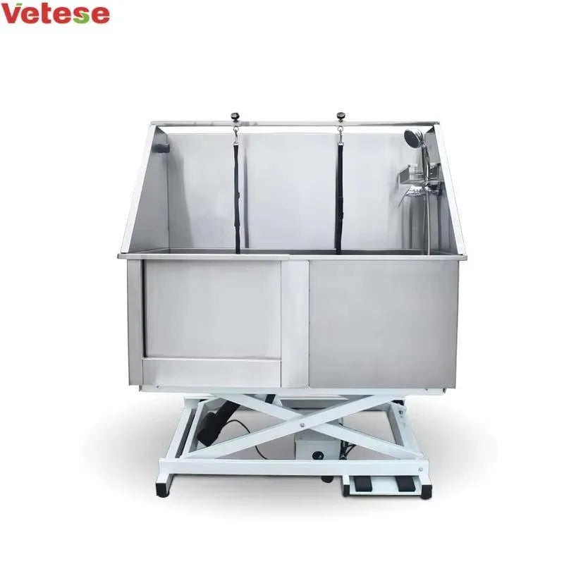 2026 Wholesale Price Pet Grooming Stainless Steel Electric Lifting Dog Bath Tub