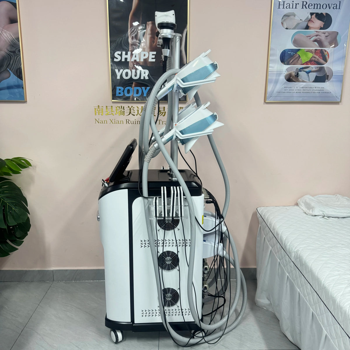 360° Cooling Sculpting Body Slimming For Effective Weight Loss Fat Freezing Cellulite Removal With Vacuum Cavitation System