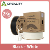 Creality 2 Pack Hyper PLA Filament 1.75mm 2kg Designed for High Speed Printing For Creality Ender 3 V3 SE / KE / Creality K1 MAX
