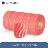 ANYCUBIC 10KG Refill PLA Filament 3D Printer 1.75mm Spooless Plastic Rubber Filament Material For FDM 3D Printer for Kobra 3 S1C