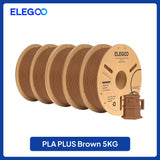 ELEGOO 4KG/5KG/10KG PLA+ Filament 1.75mm 3D PLA for FDM Printer