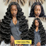 Melodie 13x6 13x4 Lace Frontal Wigs Body Wave Human Hair 28 34 40 Inches Waves Brazilian Human Hair 5x5 Glueless Wig