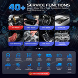 Autel MaxiCOM MK900BT Car Diagnostic Tool 8-Inch OBD2 BiDirectional Scanner 40+ Service CANFD DOIP Upgrade of MK808BT Pro MK808S