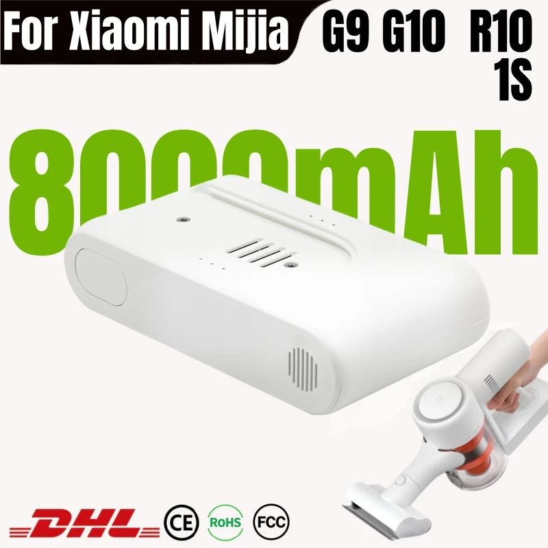 Suitable for Xiaomi Dreame G9 G10 R10 1S T10 T20 wireless vacuum cleaner with 25.2V rechargeable lithium-ion battery pack