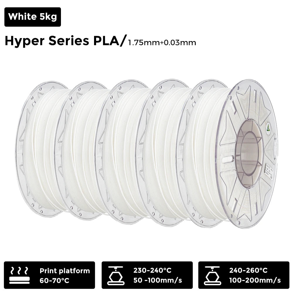 Creality Hyper PLA RFID Filament 1.75mm 1KG High-speed Printing Comes with A Built-in Chip To Recognize Colors for K2 Plus Combo