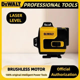 Dewalt 16Lines Rechargeable Professional Meter Laser Level 3 Sides*360 Degree Vertical Horizontal Green Light For Dewalt  20V