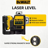 Dewalt DW089LG 3 Sides*360 Degree Vertical Lines Laser Level Horizontal