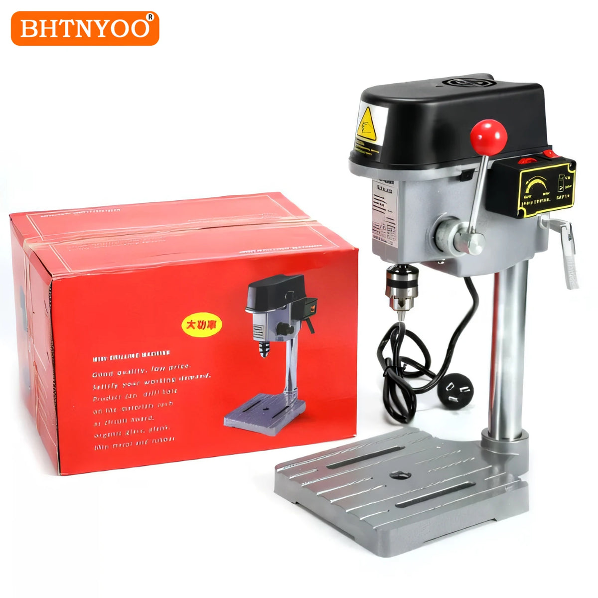 Multi Functional DIY-Mini Desktop Drilling and Milling Machine 340W/1-10mm High-Precision Drill and Punching Machine 220V
