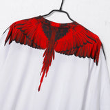 Men Women MB Brand Wings Print Marcelo Burlon Top Quality Short Sleeve T-Shirts Quick-Drying T-Shirt Sports Casual Y2K Street
