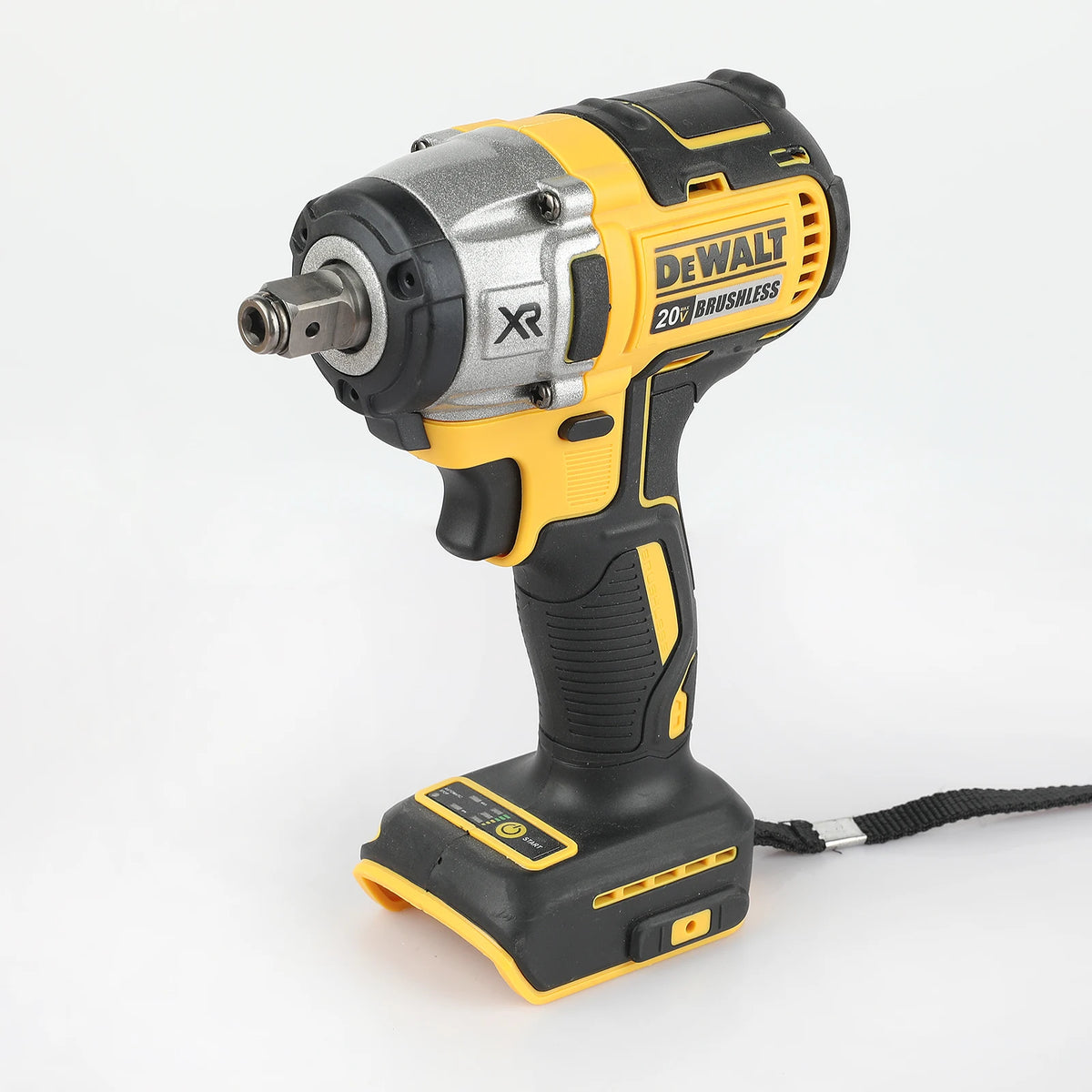 Dewalt DCF880 20V XR Brushless Impact Wrench 203N.M Torque 1/2in Drive Pressure-Sensitive Speed for Precise Work