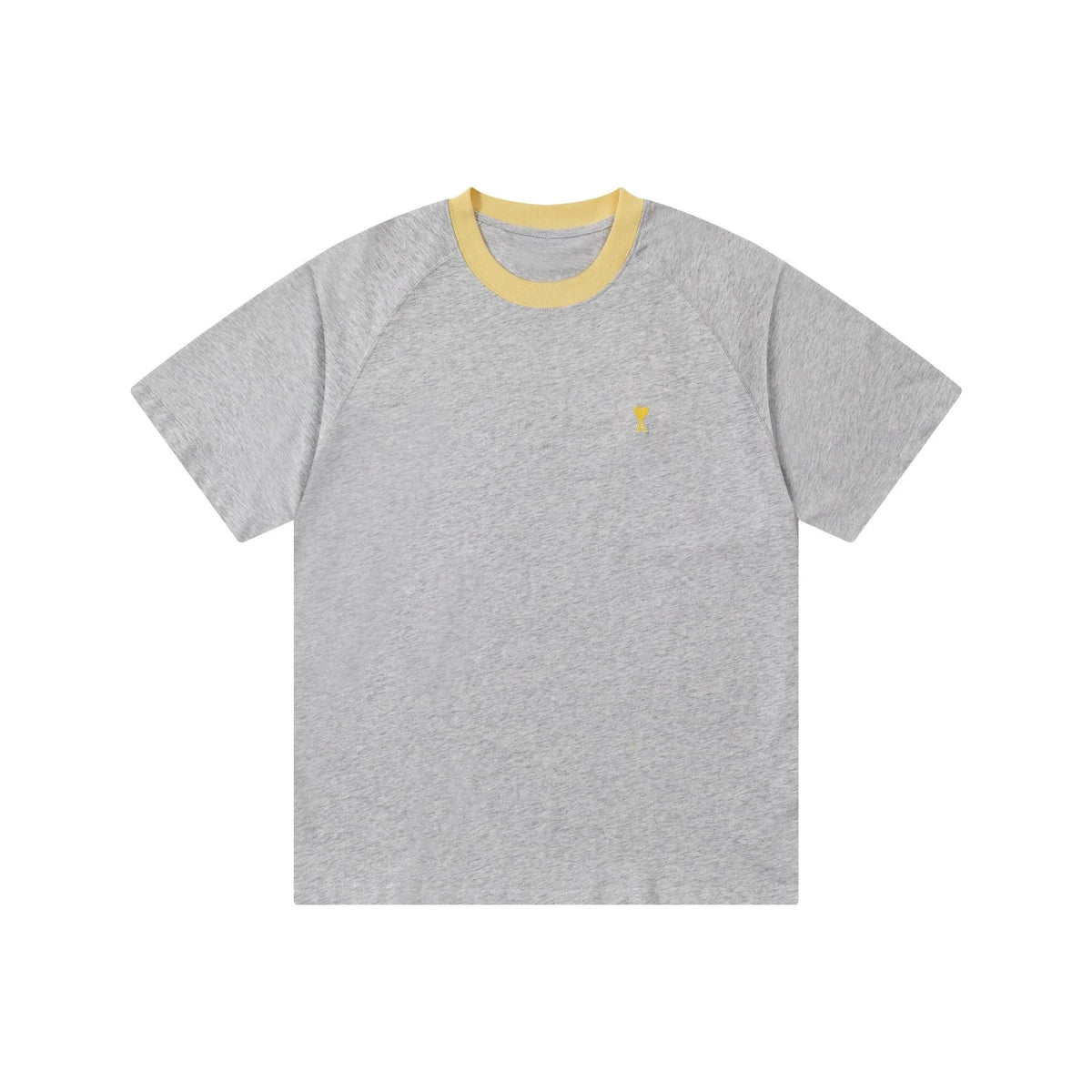 New European and American Trendy Men's Fashionable Casual Short Sleeved T-shirt, Solid Color T-shirt, Men's Summer Sports Tops