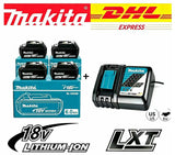 NEW Original Makita 18v 6Ah for Makita 18V Battery BL1830B BL1850B BL1850 BL1840 BL1860 BL1815 Replacement Lithium Battery