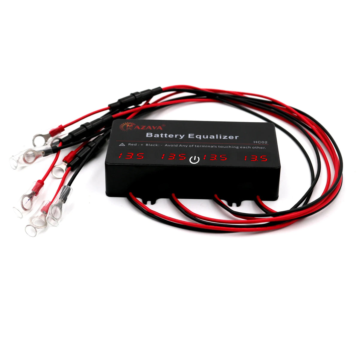 MAZAVA HC02 48V Fuses Touch Switch Battery Equalizer Batteries Voltage Balancer 4S Active Lead Acid Battery Controller