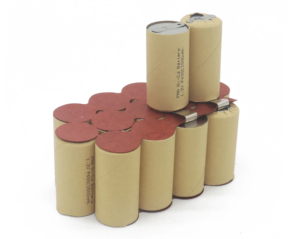 Ni-Cd Sub C SC 18V 1500mAH Rechargeable Battery For Drill Screwdriver JDB 180 JDA-22U