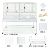 Pet Aviary Bird Cage Parakeet Rabbit Protective Chinchilla Breeding Cat Outdoor Hut Bird  Quail Pajaros Bird Accessories