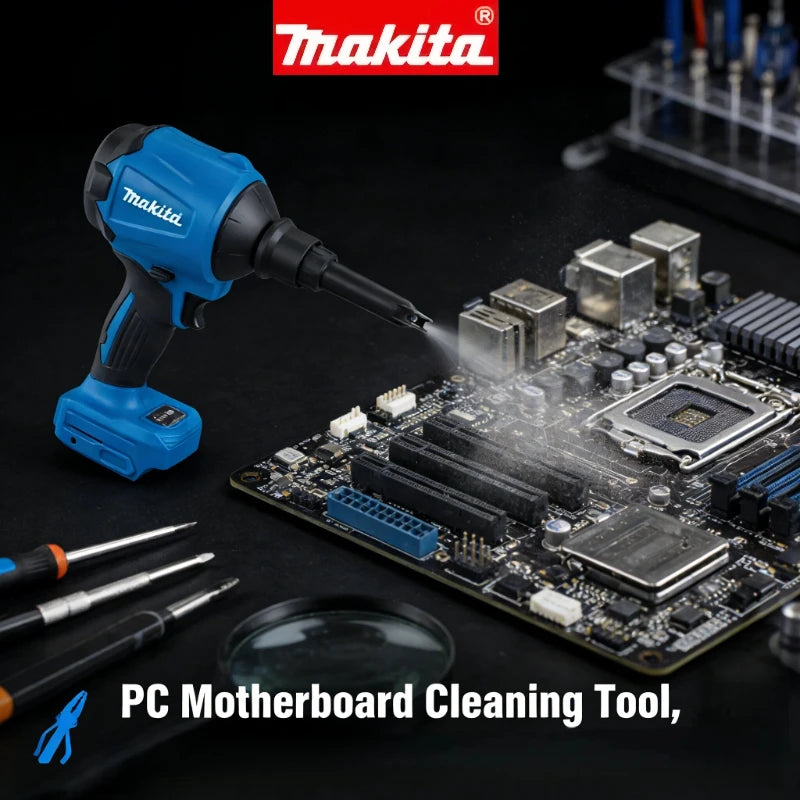 Makita power tools makita 18v tools DAS180  high-power air dust removal gun for blowing dust in narrow spaces power tools