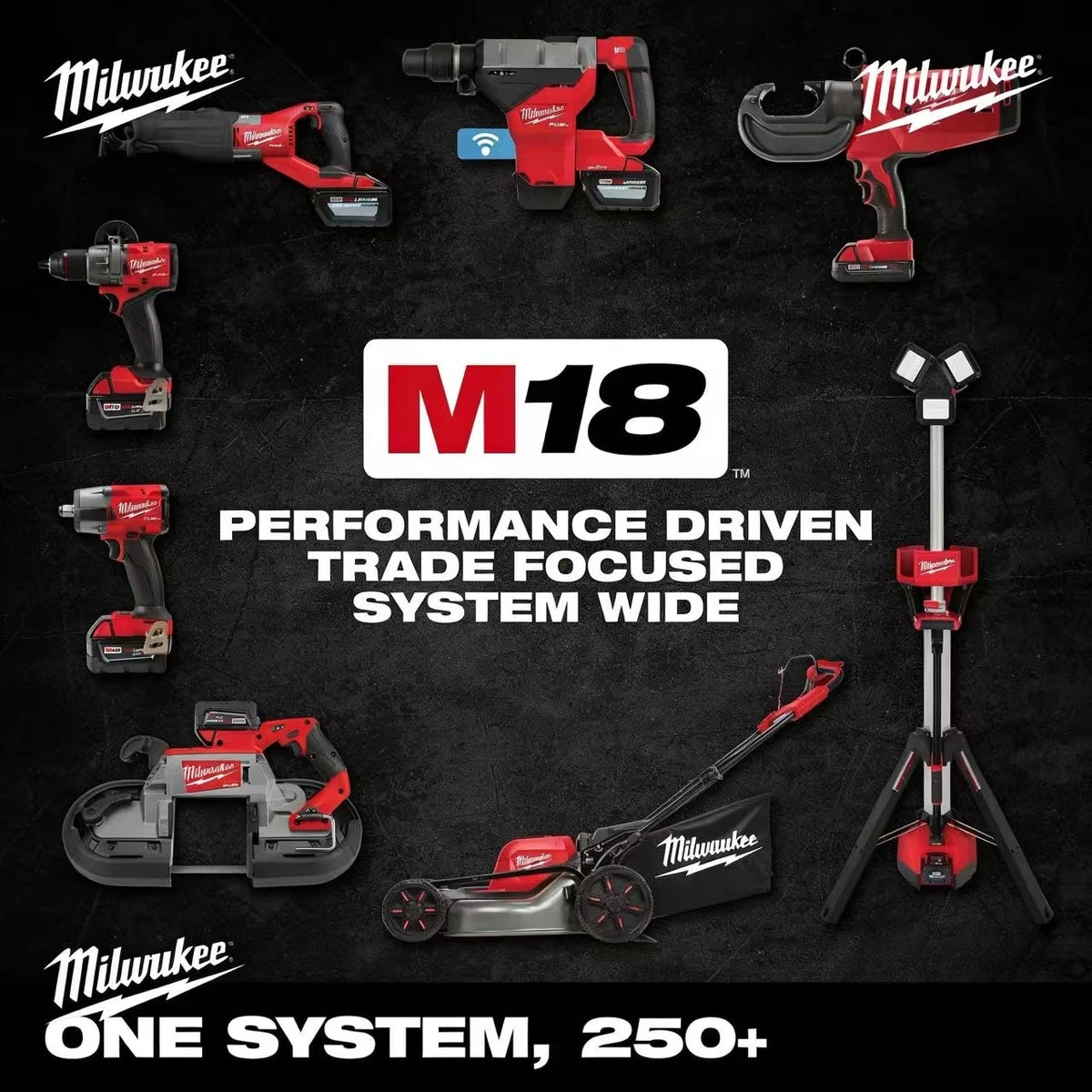 Milwaukee M18 XC 18V 8.0Ah 21700 Lithium Cell High Capacity Battery Rechargeable for 48‑11‑2830 0730‑20 Cordless Power Tools