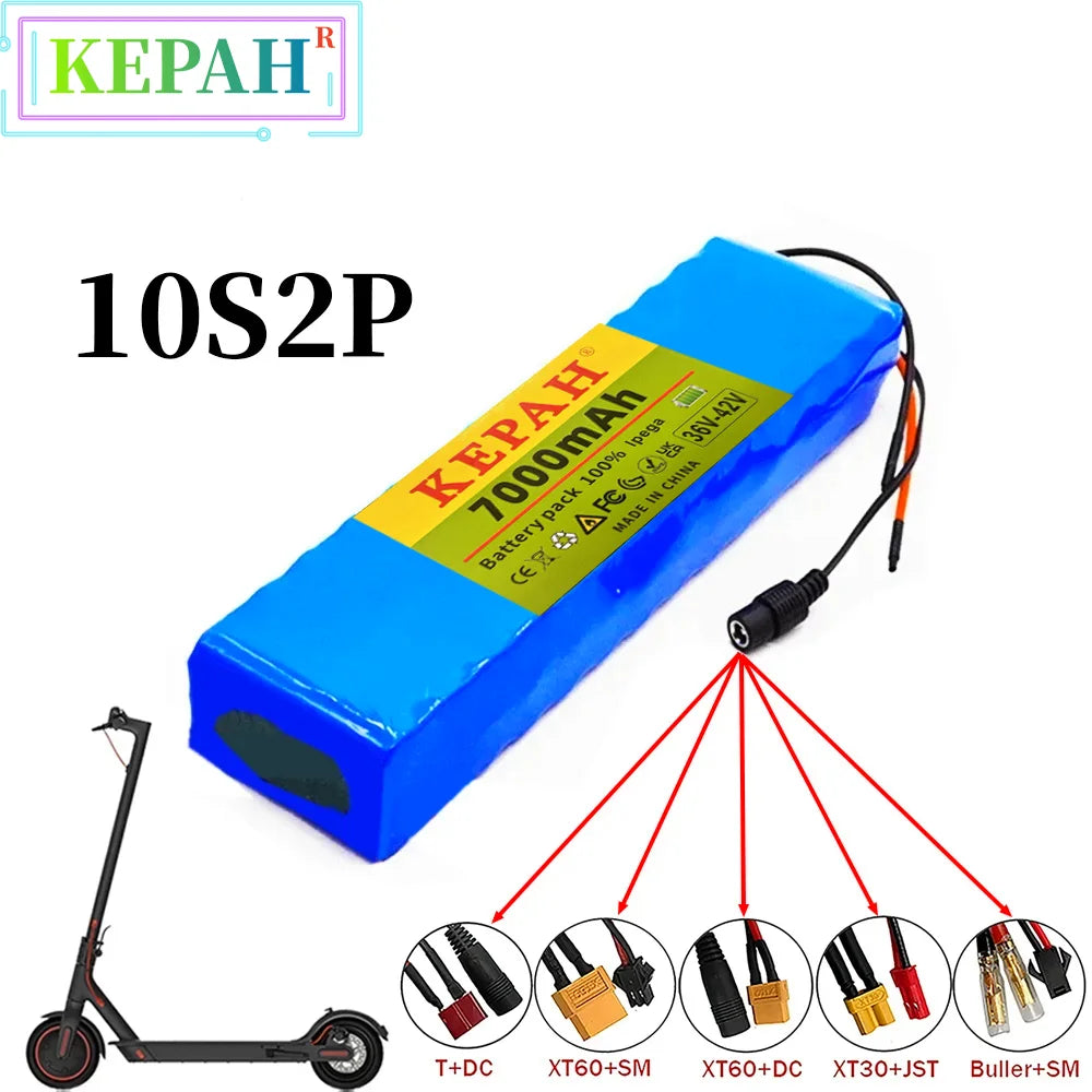 36V 7000mAh 36v Electric Scooter Battery Lithium Electric Scooter 500W Electric Scooter Battery 36v 10s2p Battery