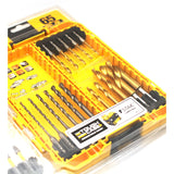 Dewalt 65Pcs KingTool Drilling and Driving Accessory Kit (KingTool 318-Pieces Screwdriver and Drill Bit Set) DWACS65