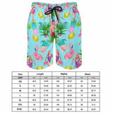 Summer Beach Swimsuits Couple Outfits Women's Two-Piece Swimsuits Summer Flower Patterns Customizable