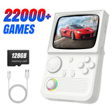 R36T Retro Handheld Game Console 22000+Game 3.5'' HD IPS Screen WI-FI Multiplayer 128G Portable Pocket Video Player Ship From US