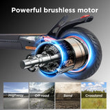 900w Peak Motor Electric Scooter Adult 48v 15ah Foldable 28-33 Miles Range 28mph Max Speed Scooter 10-Inch Tire Escooter T4pro