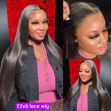 360 Full Lace Wig Human Hair Pre Plucked HD Lace Front Wig 13X4 13x6