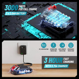 SEESII 18 Gauge Cordless Brad Nail Gun 1000 Brad Nails Cordless Stapler Framing Nailer Furniture Power Tool With 2pcs Battery