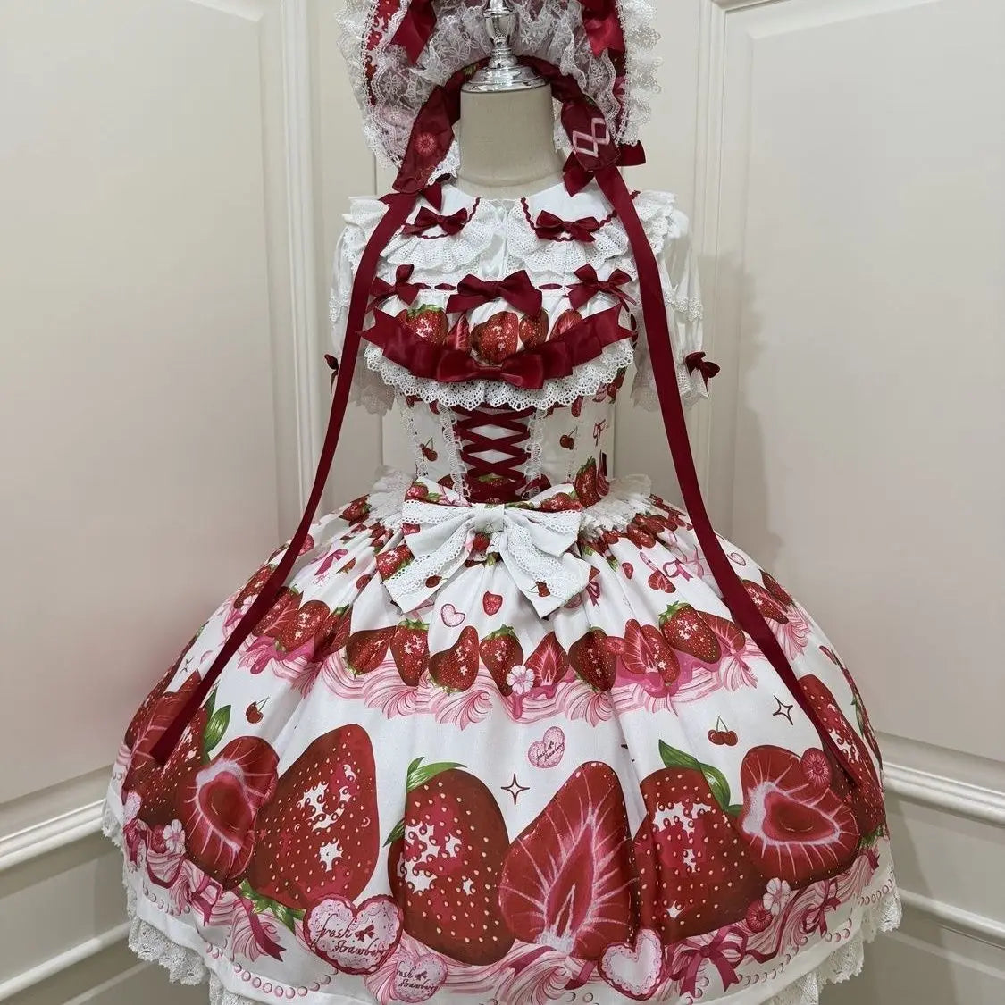 Original design Lolita dress cute jsk suspender dress women's summer long dresses for women