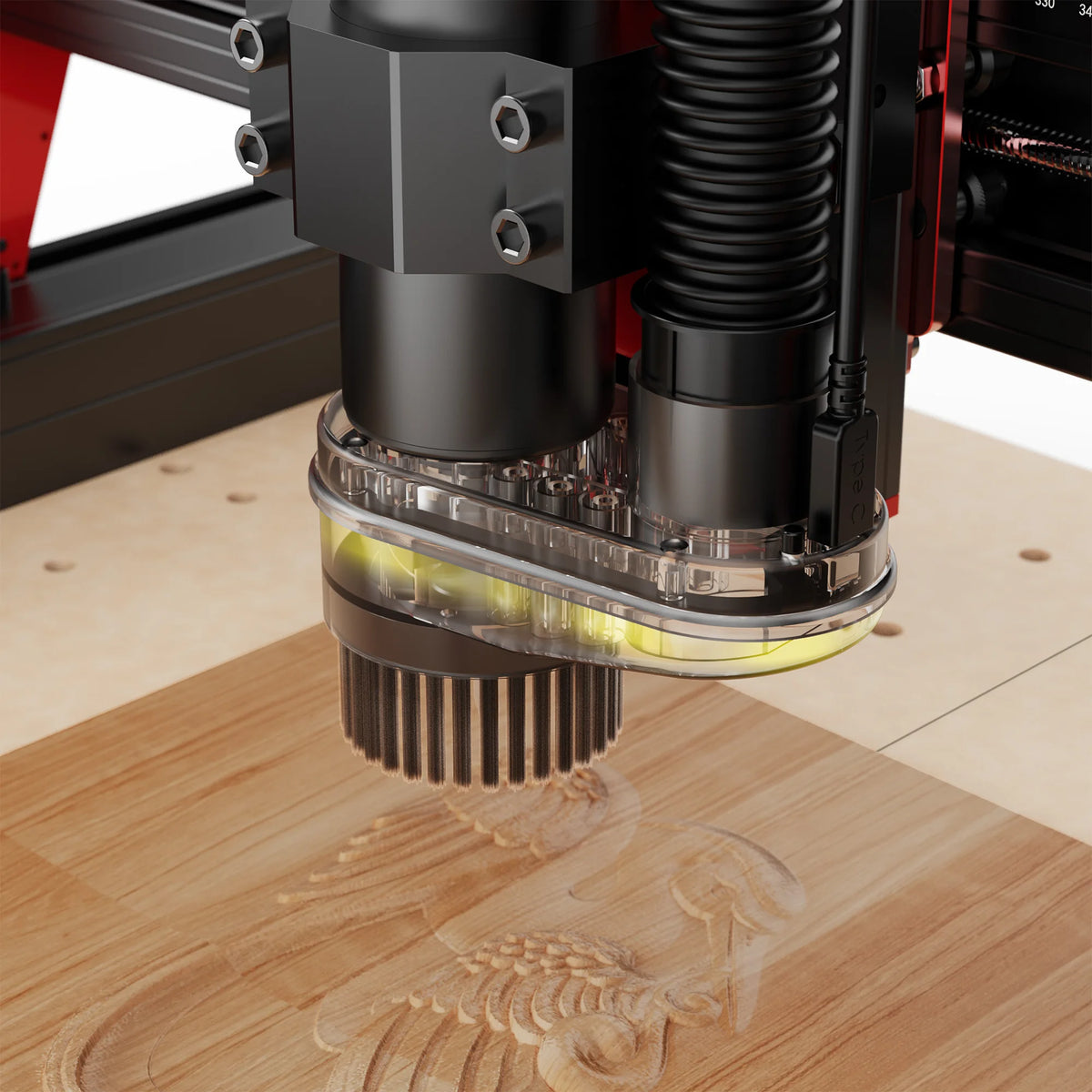 Twotrees 3-Axis/4-Axis CNC Router Milling Cutting Machine TTC450 PRO  Jewelry Engraver For Wood Acrylic PCB PVC MDF Metal