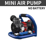 Lithium battery small air compressor Mini air pump Portable air compressor Car air pump Woodworking air pump