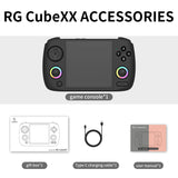 Anbernic RG CubeXX Handheld Game Console 3.95" HD IPS Screen Linux 64-bit H700 Retro Video Gaming Player Supports WiFi Streaming