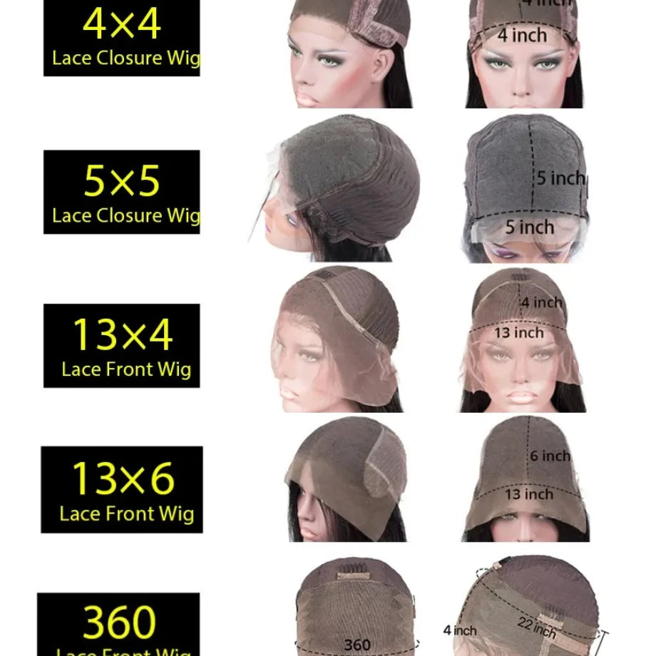 30 40 Inch Body Wave 5x5 Glueless Wigs Human Hair Wear and Go glueless Human Hair Wig  4x4 Pre Cut Wig Ready To Wear Wig Choice