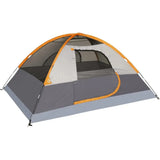 3-Season Dome Tent for Camping with Rain Protection