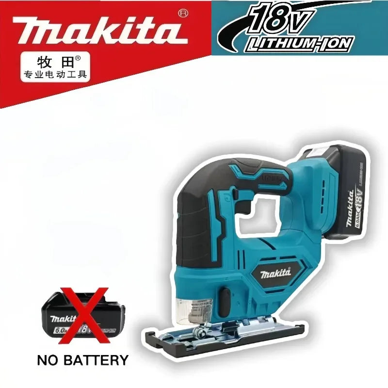 Makita DJV182Z Brushless 18V 340W Jigsaw Electric Jig with Saw Blade Cordless Barrel Handle Jigsaw without Battery