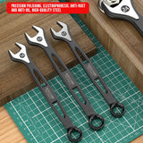 1 Set Ratcheting Wrench Set,Combination Ended Spanner kits, Chrome Vanadium Steel Hand Tools Socket Key Ratchet Wrench set
