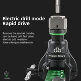 ST-R806A  ST-806A Air-conditioning Copper Pipe Maintenance Eccentric Tube Tool Ratchet Flashlight Dual-purpose Expander