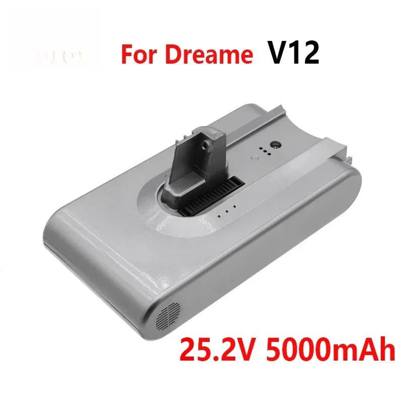 NEW 25.2V 7S1P 5000mAh For Dreame V11 V11SE V12 V12pro VVT1 VVN6 VVA1 VVN5 Wireless Vacuum Cleaner Battery Pack Replacement