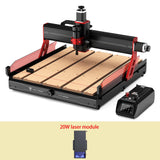 Twotrees 500W CNC Router TTC6050 CNC Engraver DIY Woodwork 600x500mm Laser Engraving Machine For Wood PVC PCB Glass DMF Metal