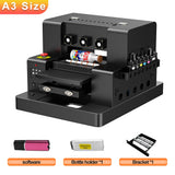A3 UV Printer Impresor A3 L805 UV DTF Printer Machine UV Flatbed Printer For Bottle Wood Metal A4 UV DTF Printer Sticker Printe