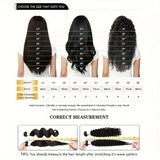 200% 40 Inch 13x4 Deep Wave Lace Front Wig Brazilian Virgin Human Hair