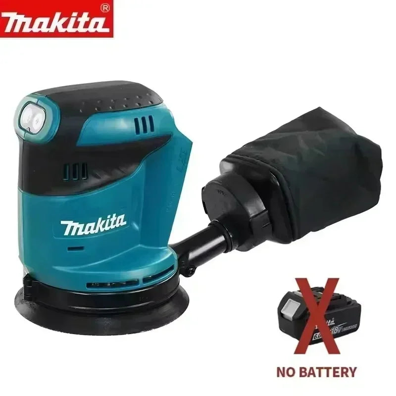 Makita DBO180Z 18V Cordless Random Orbital Sander for Woodworking And Putty Polishing Bare Tool for DIY And Professional Use